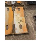 NEW Future Skid Steer Weldable Plate