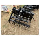 NEW SD Lanch Mini Skid Steer Brush Grapple