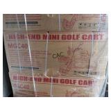 NEW SD Lanch MGC40 Mini Electric Golf Cart(BLUE)