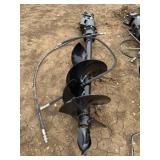 NEW Future Mini Excavator Auger Drive w/Bit