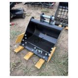 NEW SD Lanch Mini Excavator 40cm Toothed Bucket