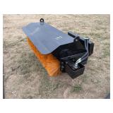 NEW SD Lanch Mini Skid Steer Angle Sweeper