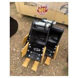 NEW SD Lanch 2pc Mini Excavator Bucket Set