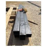 5pc 1 1/2'x 1 1/2' Square Tubing
