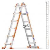 NIB LEVELEVE 20' Telescoping A-Frame 6 Step Ladder