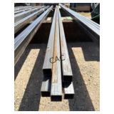 6pc 1 1/2'x1 1/2'x21' 11GA Square Tubing