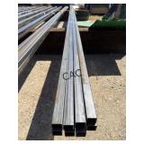 8pc 1 1/2'x1 1/2'x21' 11GA Square Tubing