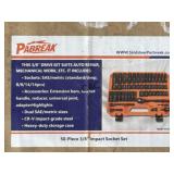NEW PaBreak 50pc 3/8' Impact Socket Set