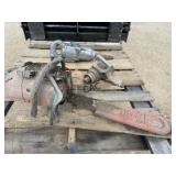 Lot of 2 Air Impact 1' Wrenches and Stihl Chainsaw
