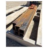 6pc 1 1/2'x1 1/2x39' Square Tubing