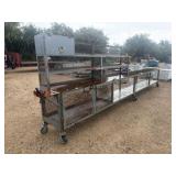 20' HD Steel Work Table
