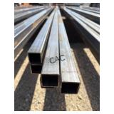 6pc 1 1/2'x1 1/2'x21' 11GA Square Tubing
