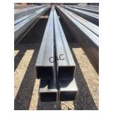 4pc 1 1/2'x1 1/2'x21' 11GA Square Tubing