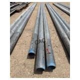 3pc 4 1/2'x20' Galvanized Steel Pipe