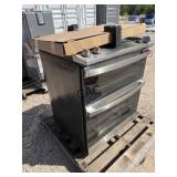 GE Cafe 30' Dual Fuel Natural Gas Range Oven