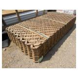 120pc Wood Lattice 1/2' 2'x8'