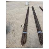 25pcs of 20' Rebar Metal