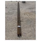25pcs of 20' Rebar Metal