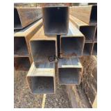 5pc 15ga 2'X2'X19'6' Square Tubing