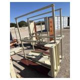 Pallet Lot of Shelving Unit Frames