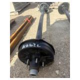NEW 6-Lug Axle w/Electric Brakes