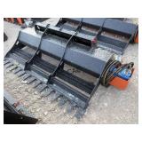 NEW PA Break Skid Steer Rake Land Leveler