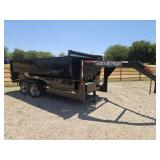 *2025 Texas Pride 7'X16' GN Dump Trailer