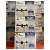 Lot of 3 NIB New Yorker 3 Light Vanity Bronze