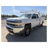 *2016 Chevrolet 2500HD Double Cab 4WD Utility Bed