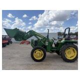 John Deere 5045E 4WD w/JD 553 Loader/Bucket