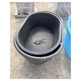 Lot of 2 Water Troughs