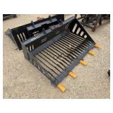 NEW Future Mini Skid Steer Rock Bucket