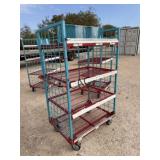 HD Rolling Cart w/4 Shelves