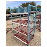 HD Rolling Cart w/4 Shelves