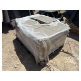 62pc 15'x15' Light Gray Non-Textured Pavers