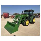 John Deere 5065E Cab/Air 4WD w/JD520M Loader