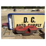 Marquee Letters and Sign