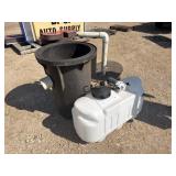 Sprayer Tank and Water Pump System