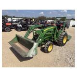 John Deere 790 4WD w/JD300 Loader & JD Shredder