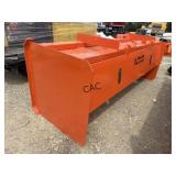 NEW PA Break Skid Steer Snow Pusher