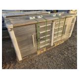 NEW 7' Workbench w/10 Drawers and 2 Cabinets