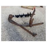 3pt Post Hole Digger w/8' Auger