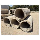 Lot of 4- 5' Concrete Culverts