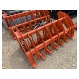 NEW PA Break Skid Steer Grapple Root Rake