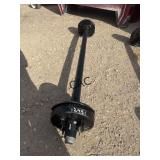 NEW 6-Lug Axle w/Electric Brakes