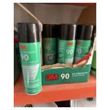 Lot of 12 NEW 3M Hi-Strength 90 Contact Adhesive