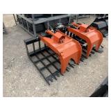 NEW PA Break Skid Steer Rock Grapple Bucket