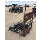 Antique Cart w/Hydraulic Cylinders