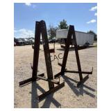 Lot of 2 HD Steel Racks