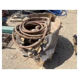 Pallet Lot of Steel Fittings & Air Hose